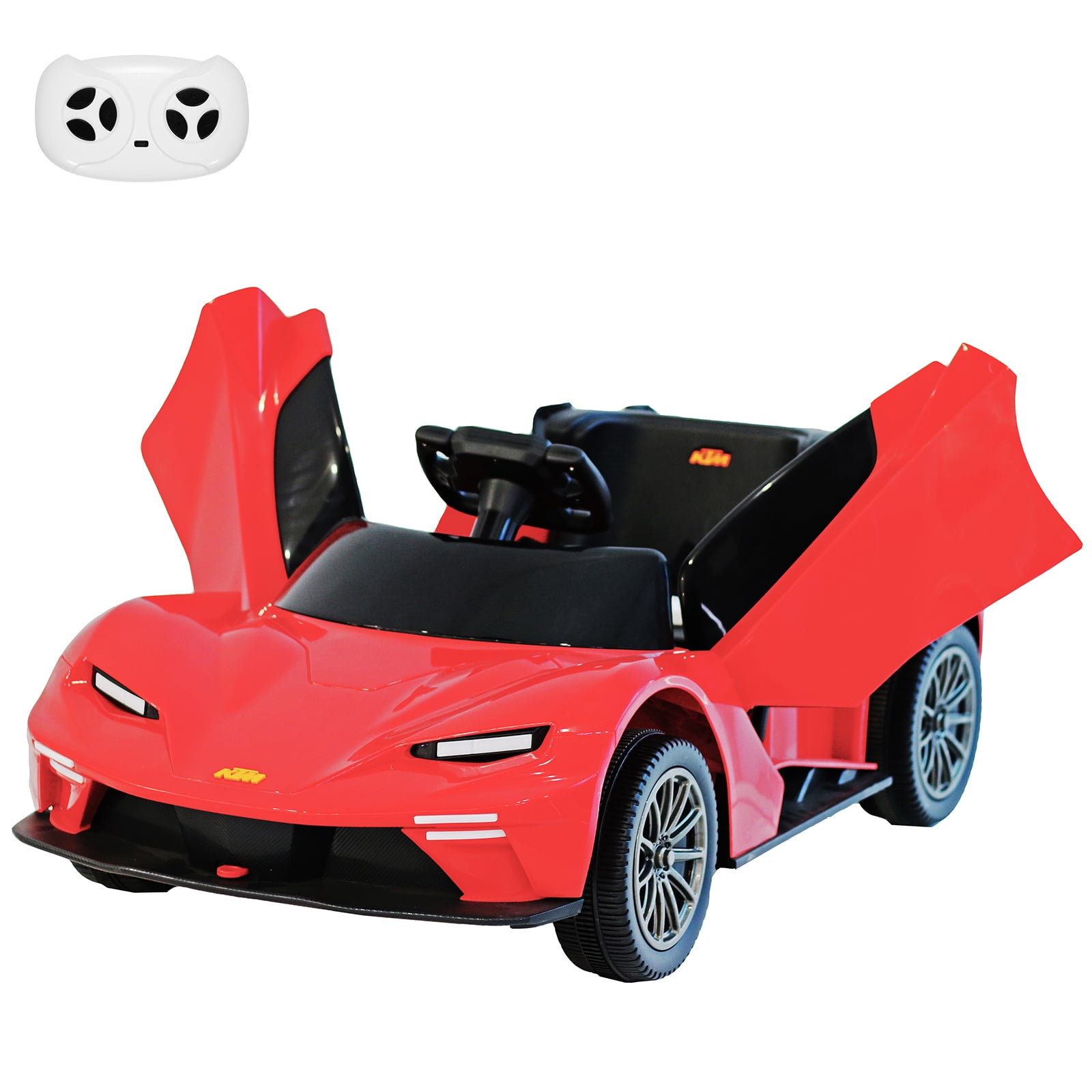Accreate 12V Ride on Car for Kids, Battery Powered Sports Car with