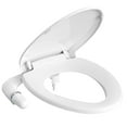 Accreate 19" Round NonElectric Bidet Toilet Seat SelfCleaning