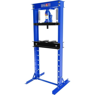 Accreate 20 Ton Hydraulic Workshop Press - H-Frame Floor Standing Hydraulic Press with Adjustable Table Height