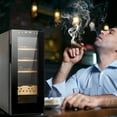 Accreate 35L Electric Cigar Humidor Adjustable Temperature & Humidity