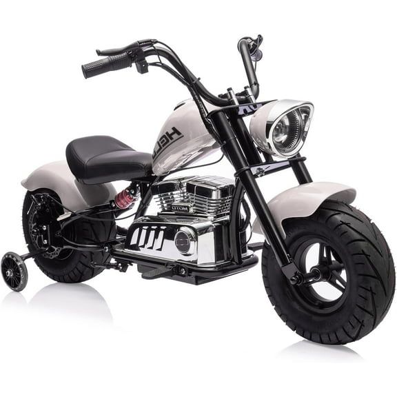 Accreate 36V Ride On Electric Dirt Bike, 350W off-Road Motorcycle, Max 16.5 Mph, with Spring Suspension