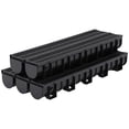 thumbnail image 1 of Accreate 39.4" Trench Drain System,5.9x5.1 Inch HDPE Channel Drain with Plastic Grates & End Caps, for Garage, Garden, Patio & Driveway Drainage, 1 of 8