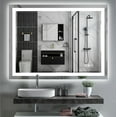 Accreate 48" x 36" LED Bathroom Mirror Dimmable AntiFog Wall Mounted