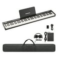 thumbnail image 1 of Accreate 88 Key Keyboard Piano, Full-Size Electric Keyboard Piano for Beginners, Portable Electric Piano with Sustain Pedal, Headphones, Handbag, Bluetooth, USB MIDI, 1 of 7