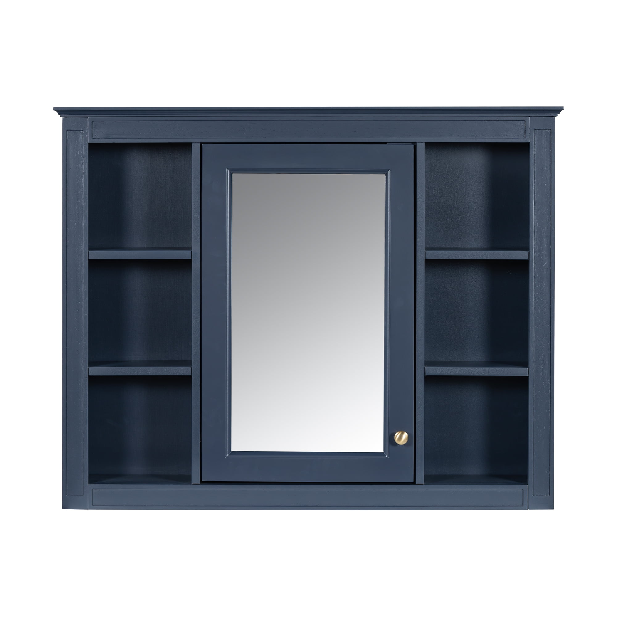 Accreate Bathroom Mirror Cabinet, Modern Bathroom Wall Cabinet Storage ...
