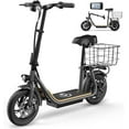 Accreate Electric Scooter for Adult, Foldable Commuter Scooter with
