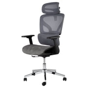 Accreate Ergonomic Mesh Office Chair, High-Back Executive Chair with Adjustable Lumbar Support, Breathable Desk Chair with 360  Swivel and Rolling Casters, Comfortable Computer Chair for Home Office