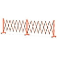thumbnail image 1 of Accreate Expandable Garden Fence, 23FT Portable Folding Barricade Gate Outdoor with 360°Casters,Retractable Fence with Reflective Sticker,Driveway Safety Barrier, 1 of 6