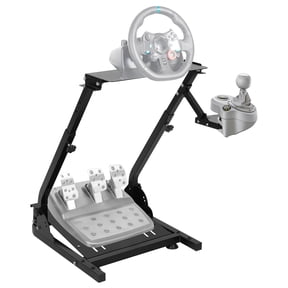 Accreate G920 Racing Steering Wheel Stand Shifter Mount - Steel Bracket, Height Adjustable, Foldable, Tilt Adjustable, Compatible with G25/G27/G29/G920
