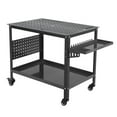 thumbnail image 1 of Accreate Heavy-Duty Steel Welding Table – 600 lbs Load Capacity, 161 Fixed Holes, 11 Hooks, Black, 1 of 1