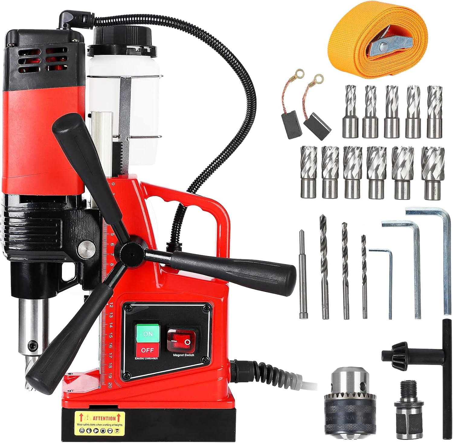 Accreate Magnetic Drill Press - 1300W, 1.57