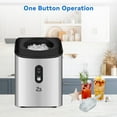 Accreate Portable Ice Cube Maker Nugget Ice Machine, SelfCleaning