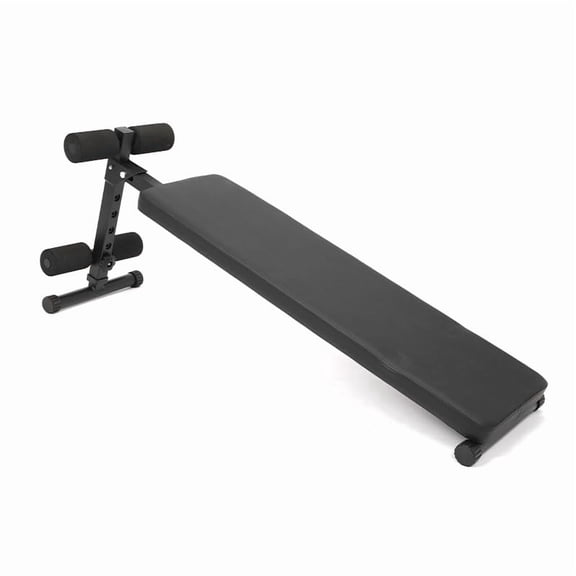 Accreate Sit Up Bench for Home Gym, Folding Adjustable Ab Bench with Extra Thick Pads, Decline Bench for Core Training, Ab Exercise, 220 lbs Capacity