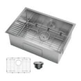 thumbnail image 1 of Accreate Stainless Steel Undermount Kitchen Sink Workstation Sink Set with Bottom Grid, Cutting Board, Strainer, Drying Rack, 1 of 7