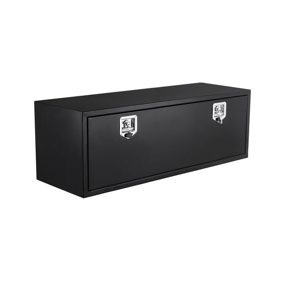 Accreate Weatherproof Heavy Duty Underbody Tool Box, Low-Profile Storage With t-Handle Lock For Truck, Trailer, And Rv