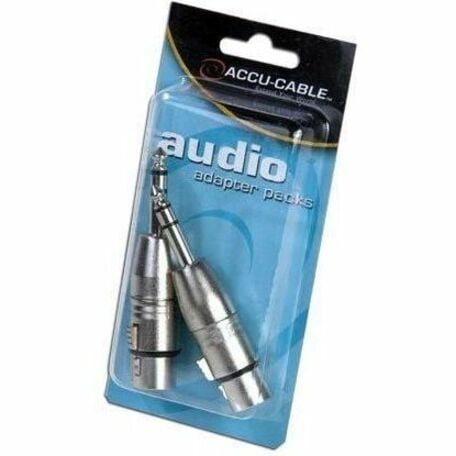 Accu-Cable 6.35mm/XLR Audio Adapter