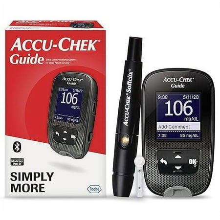 Accu Chek Guide Meter Kit For Glucose Care