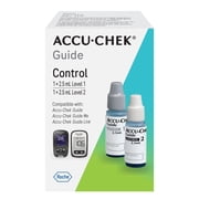 Accu-Chek Guide محلول مكافحة مرض السكري لرصد جلوكوز الدم السكري المستوى 1 و 2 لتوجيه وتوجيه لي اختبار العدادات