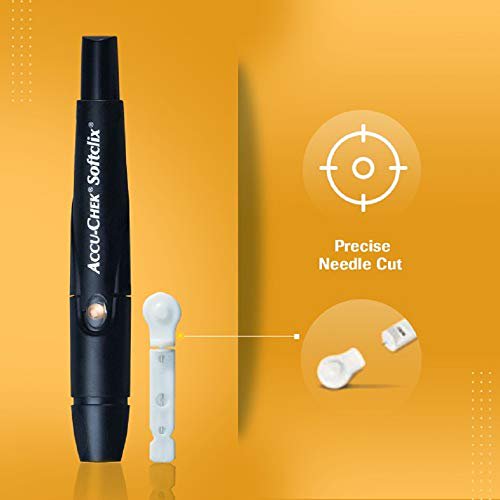 Accu Chek Softclix Lancet, Pack of 200 (Multicolor)