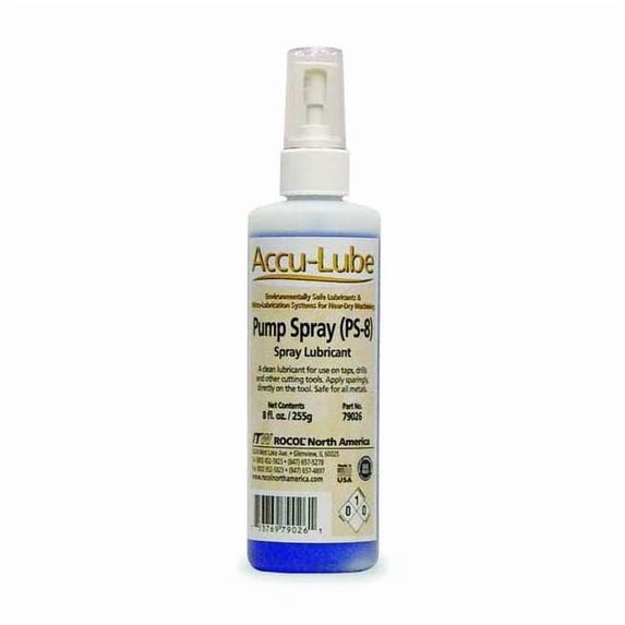 Accu-Lube Cutting Oil,8oz,Non-Aerosol Spray Bottle 79026