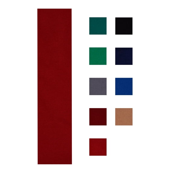 Accu-Play Pre Cut For 7' Table 20 oz Pool Felt - Billiard Cloth Red