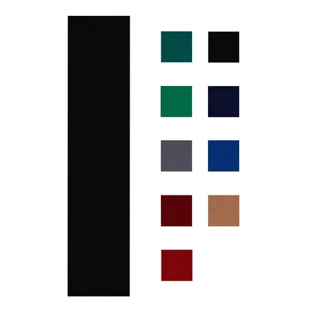 Accu-Play Pre Cut For 8' Table 20 oz Pool Felt - Billiard Cloth Black
