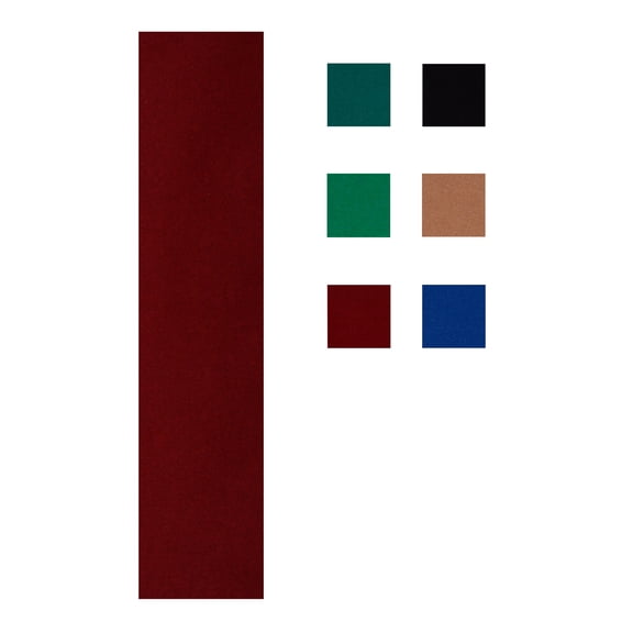 Accu-Play Worsted Fast Speed Pre Cut For 7' Table Pool Felt - Billiard Cloth Burgundy