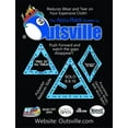 thumbnail image 1 of Accu-Rack Outsville Billiards Template SET (SOLO, Diamond 9 and Pro 10), 1 of 2