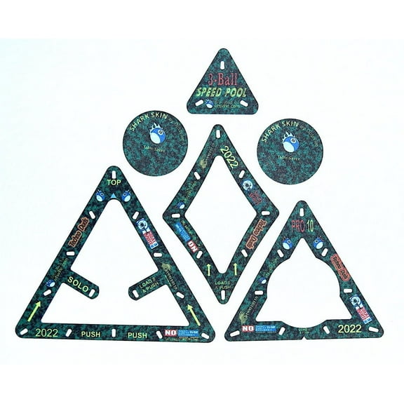 Accu-Rack Template Set - Green Camo