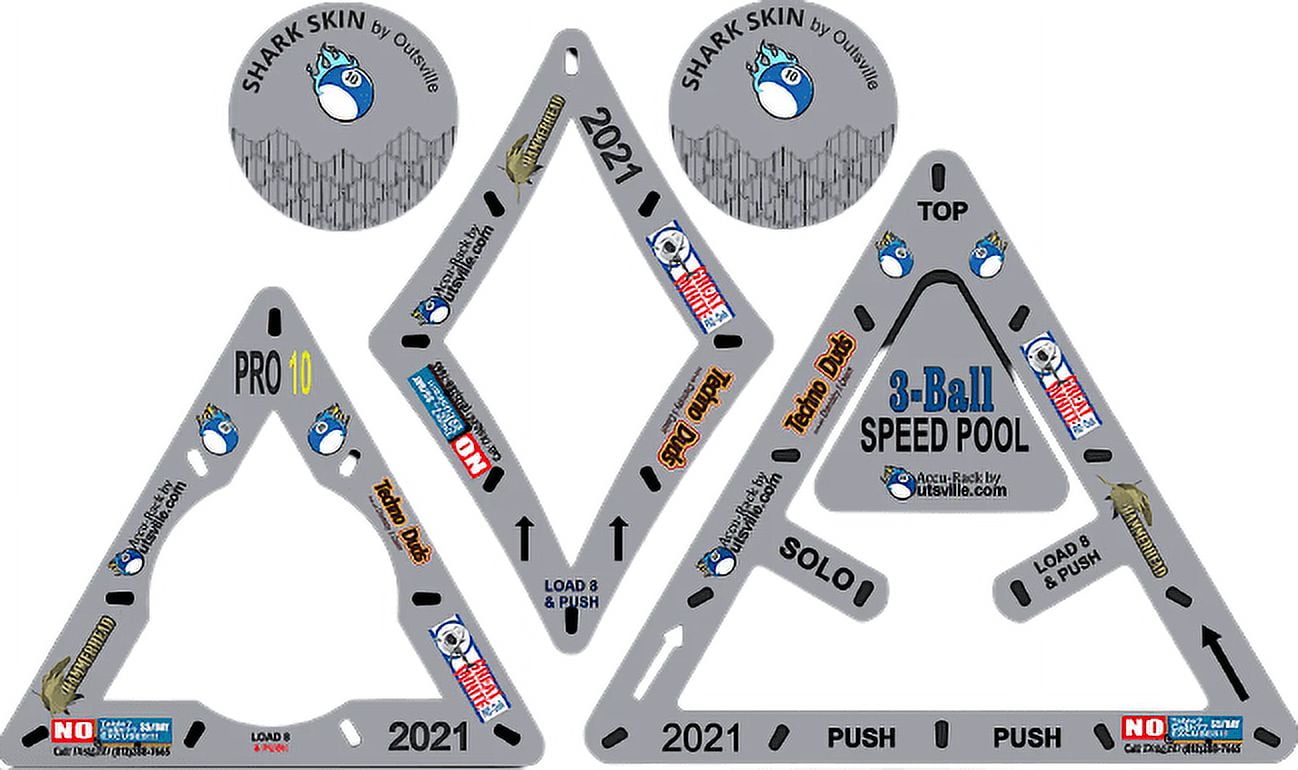 Accu-Rack Template Set - Grey - Walmart.com