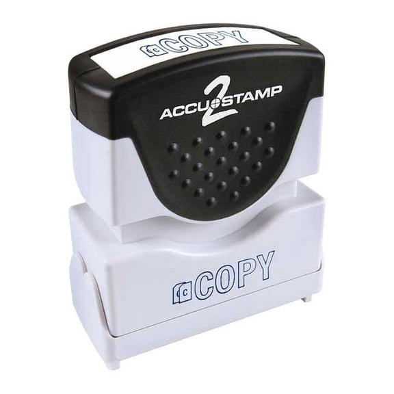Accu-Stamp2 Microban Message Stamp, Copy, 3/8" 038846
