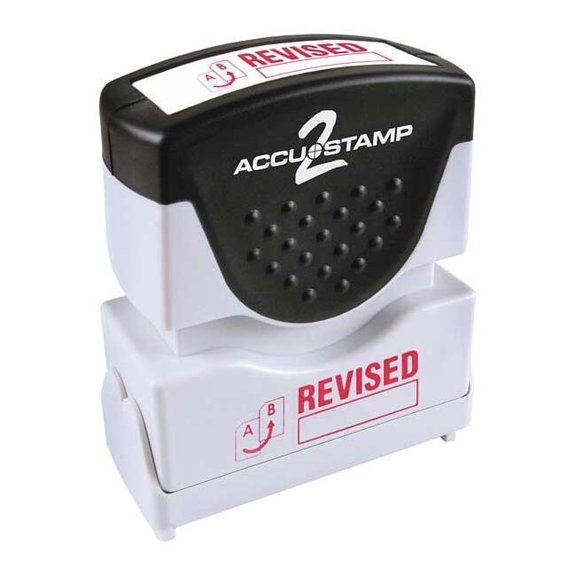 Accu-Stamp2 Microban Message Stamp, Revised, 13/64" 038852