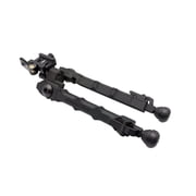 Accu-Tac FD-5 Bipod, pick Mount, Fast-Deploy, 9 Height Settings, Flat Black, Aircraft Aluminum FDB-005