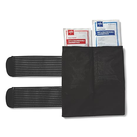 Accu-Therm Gel Wrap Pack, Set of 4 for Knee, Form Fitting Wrap for Direct Contact