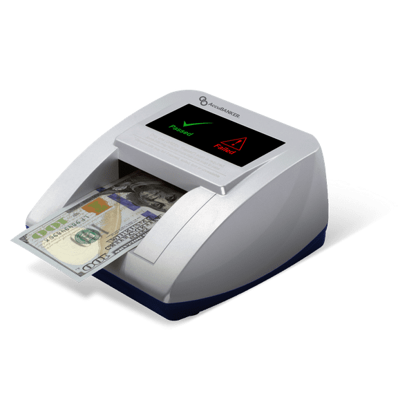 AccuBANKER D470 7-Point Counterfeit Money Detector w/ 4 Way Bill Orientation, Commercial Grade UL Listed