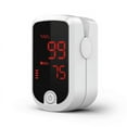 thumbnail image 1 of AccuMed AC-FS10E Fingertip Pulse Oximeter Blood Oxygen Sensor SpO2 for Sports and Aviation. Portable and Lightweight with LED Display, Lanyard and Travel Case AC-FS10E-WHITE, 1 of 6