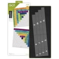 AccuQuilt GO! 12 Inches Accurate Log Cabin Square Fabric Cutting Die