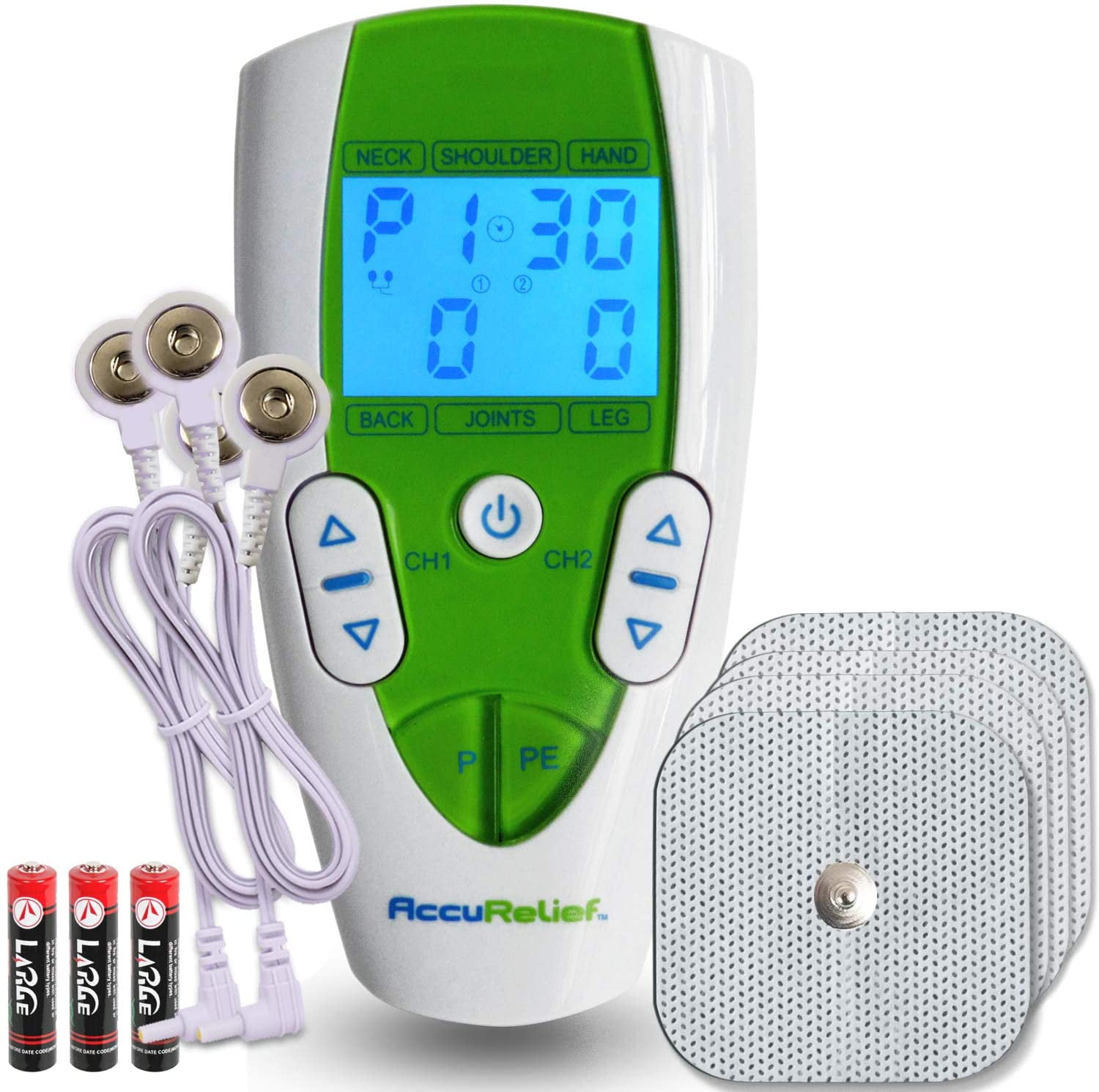 AccuRelief Single Channel Tens Electrotherapy Pain Relief System
