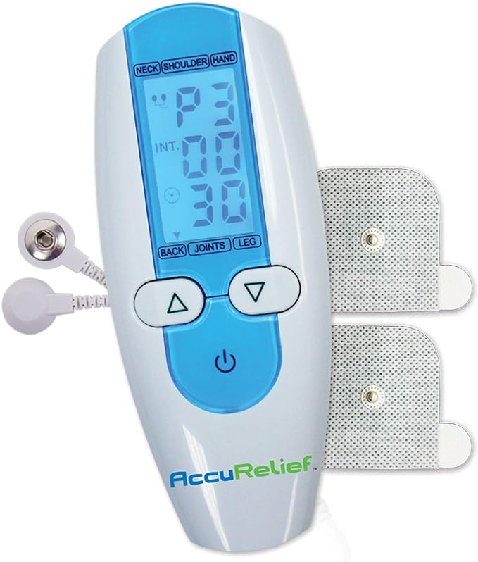 AccuRelief TENS Unit Muscle Stimulater Pain Relief System Electric