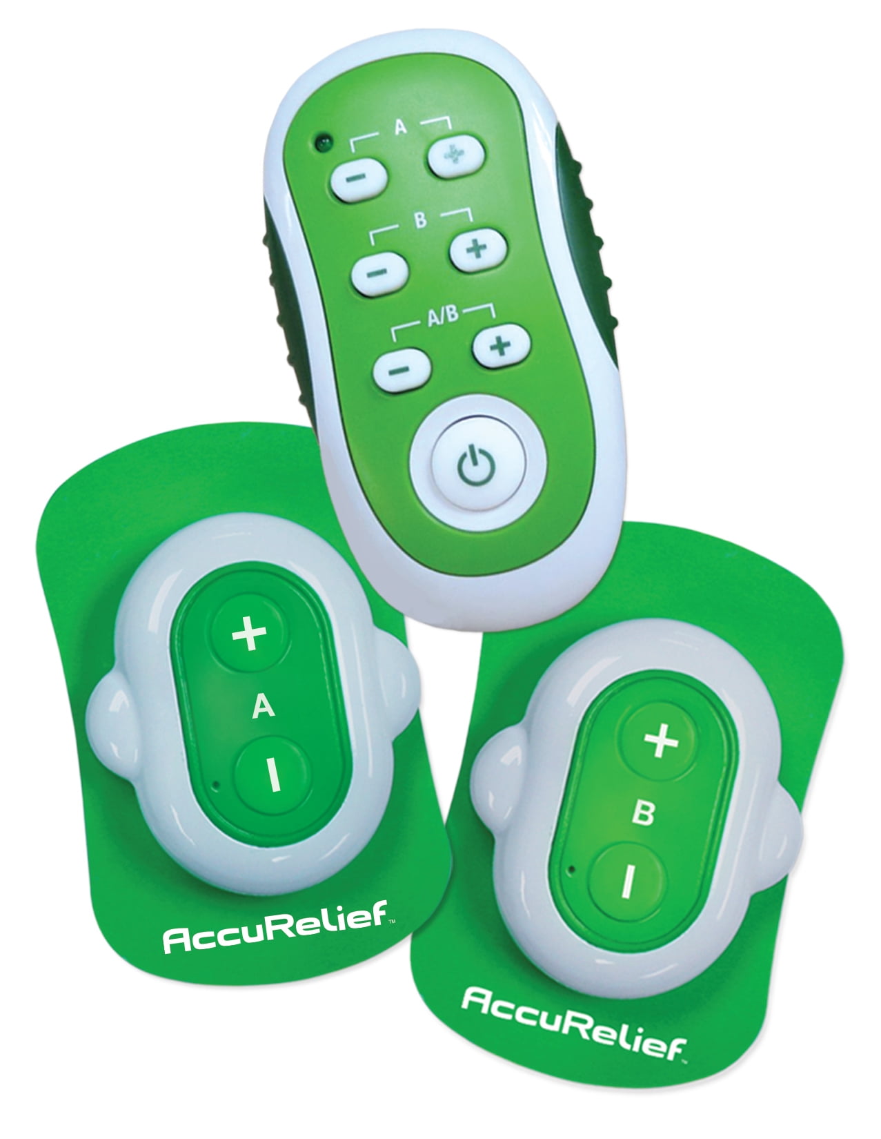 AccuRelief Wireless Tens Unit and EMS Muscle Stimulator - Includes Pulse  Massager - Pain Relief Device with Remote and Mobile App, TENS Machine,  TENS