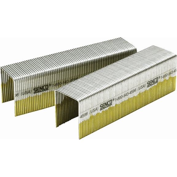 AccuSet Medium Wire Finish Staple - Pack of 2  Indoor & Outdoor Use, NEC-Compliant