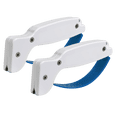 thumbnail image 1 of AccuSharp 066C Large White & Blue Knife & Tool Sharpener, 2 Count, 1 of 6
