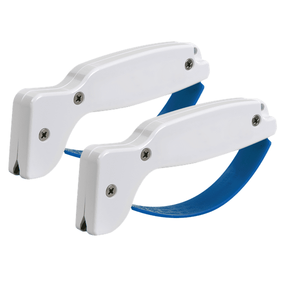 AccuSharp 066C Large White & Blue Knife & Tool Sharpener, 2 Count