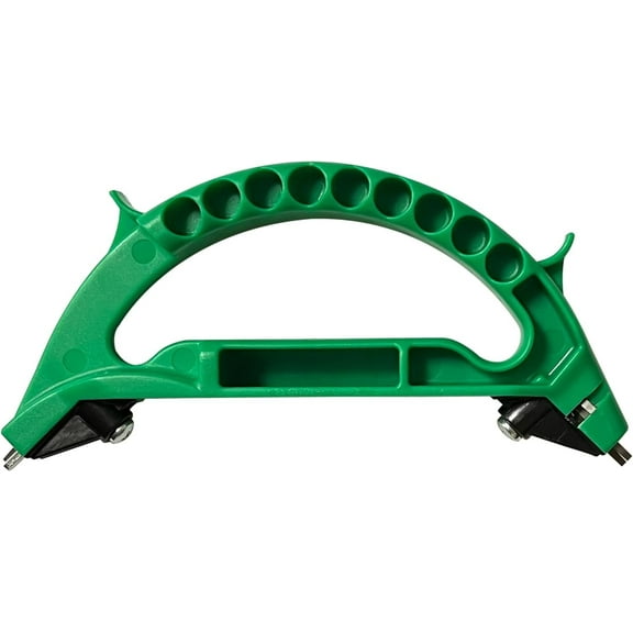 AccuSharp All-in-One Sharpener - All Purpose Sharpener for Knives, Garden Tools, and Scissors - Sharpens Knives in 10 Seconds - Works for Serrated Knives, Cleavers, Axes and Machete Sharpener - Green