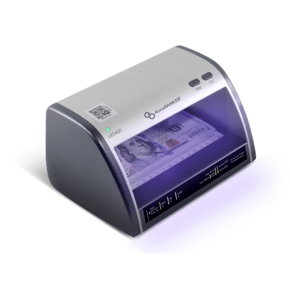 Accubanker Counterfeit Detector,110VAC Input Power LED420