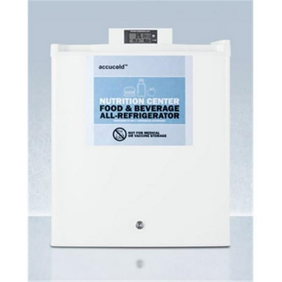 Accucold FFAR25L7NZ 1.7 cu. ft. Nutrition Center All Refrigerator with Alarm & Thermometer