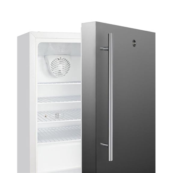 Accucold ADA404REFSSHV 20 in. Wide Built-In Healthcare All-Refrigerator, Stainless Steel - ADA Compliant - 3.32 cu. ft.