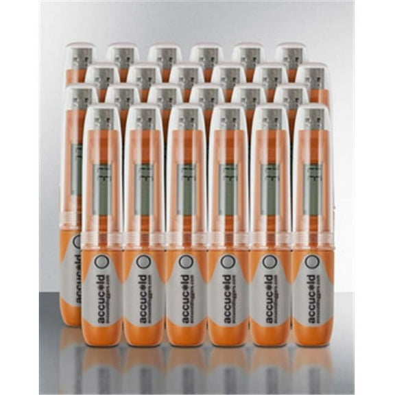 Accucold DLSA11CAL-24P Portable NIST Calibrated USB Temperature Loggers, Pack of 24