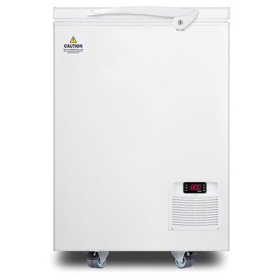 Summit 3 Cu.Ft. -85 Degrees C Ultra Low Chest Freezer With 6 Racks