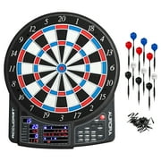 Accudart Aurora 15.5" Electronic Dartboard - 41 Games with 323 Variations - Official Tournament-Sized - 10 LED Displays - Advanced Features